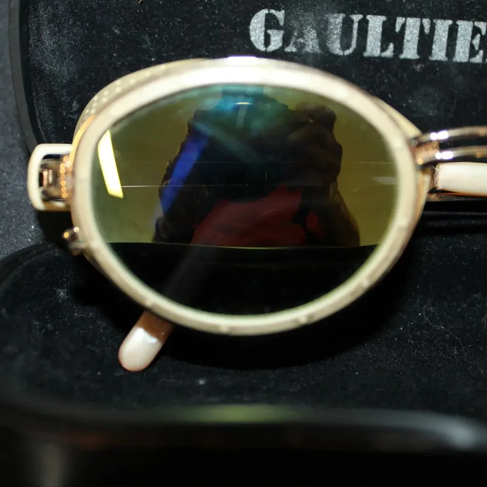 90s Vintage Jean Paul Gaultier Sunglasses 56-6201 Official Collectible Rare READ